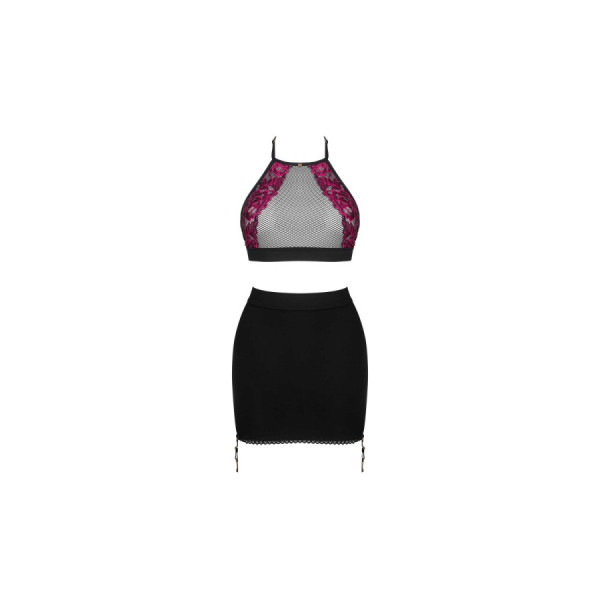 Rosenty ensemble Top et Jupe - Noir